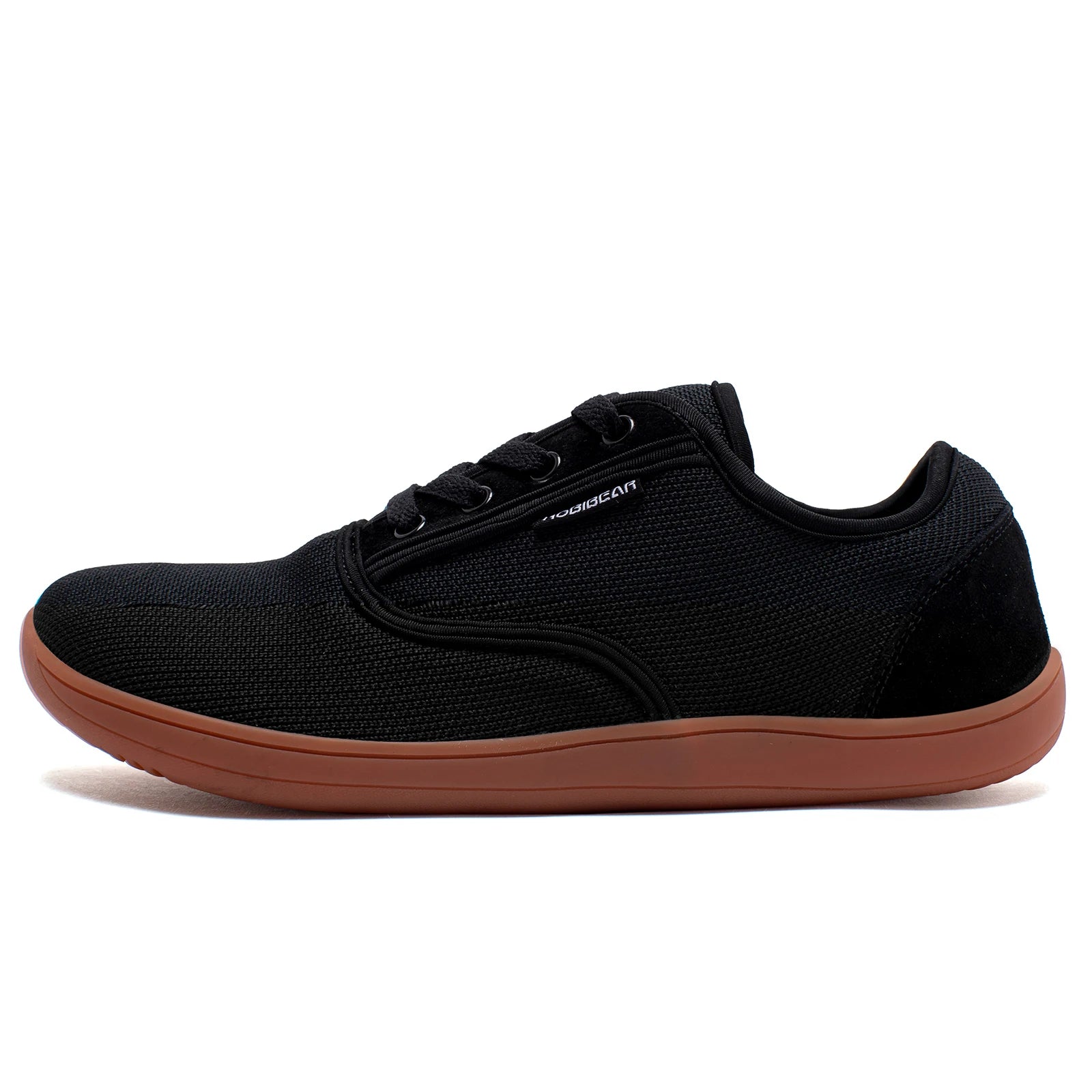 HOBIBEAR Wide-Toe-Box Barefoot Shoes for Men Minimalist Breathable Comfortable Trail Walking Shoes