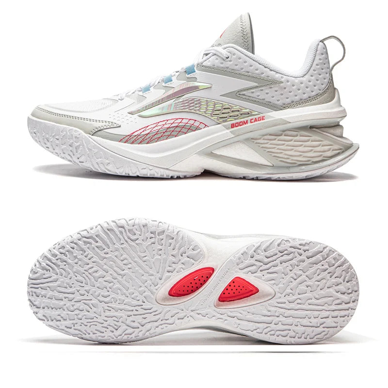 Li-Ning Men POWER XI Professional Basketball Shoes BOOM Cushion LIGHT FOAM PLUS LiNing Competition Sneakers ABAU055