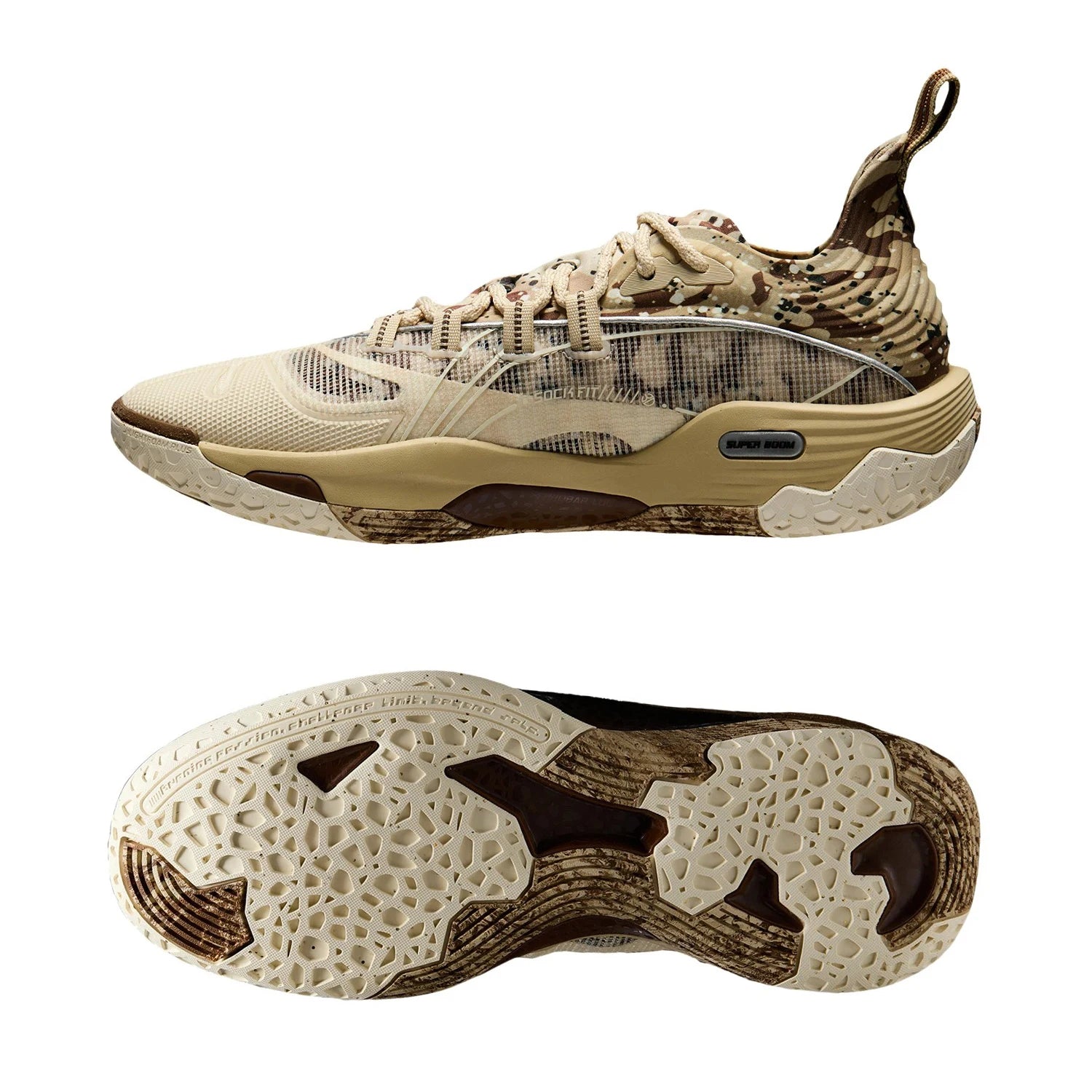 Li-Ning Men BADFIVE DOMINATOR I SUPER Court Basketball Shoes SUPER BOOM Cushion Wearable Sport Shoes Stable Sneakers ABFV007