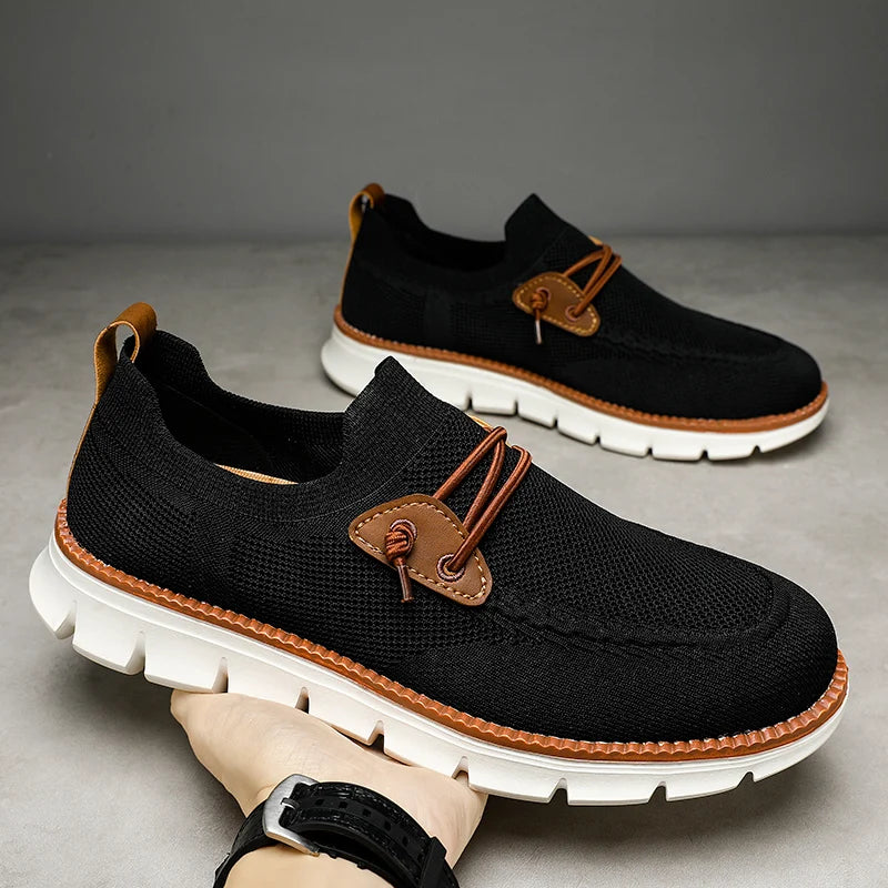 Plus Big Size 49 50 51 52 53 54 Men Casual Mesh Shoes Loafers Summer Breathable Light Weight Comfortable For Big Foot