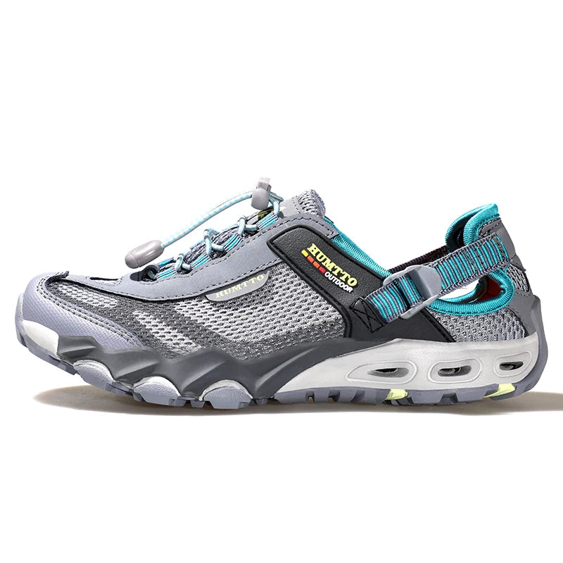 HUMTTO Summer Wading Shoes Mens Breathable Beach Water Sneakers for Men 2022 Sports Sandals Trekking Outdoor Man Hiking Shoes