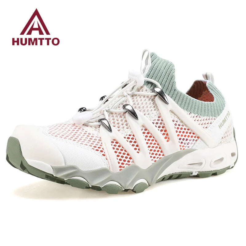 HUMTTO Women's Hiking Shoes Lightweight Outdoor Walking Summer Sneakers for Women 2025 Mountain Trekking Casual Water Shoe Woman