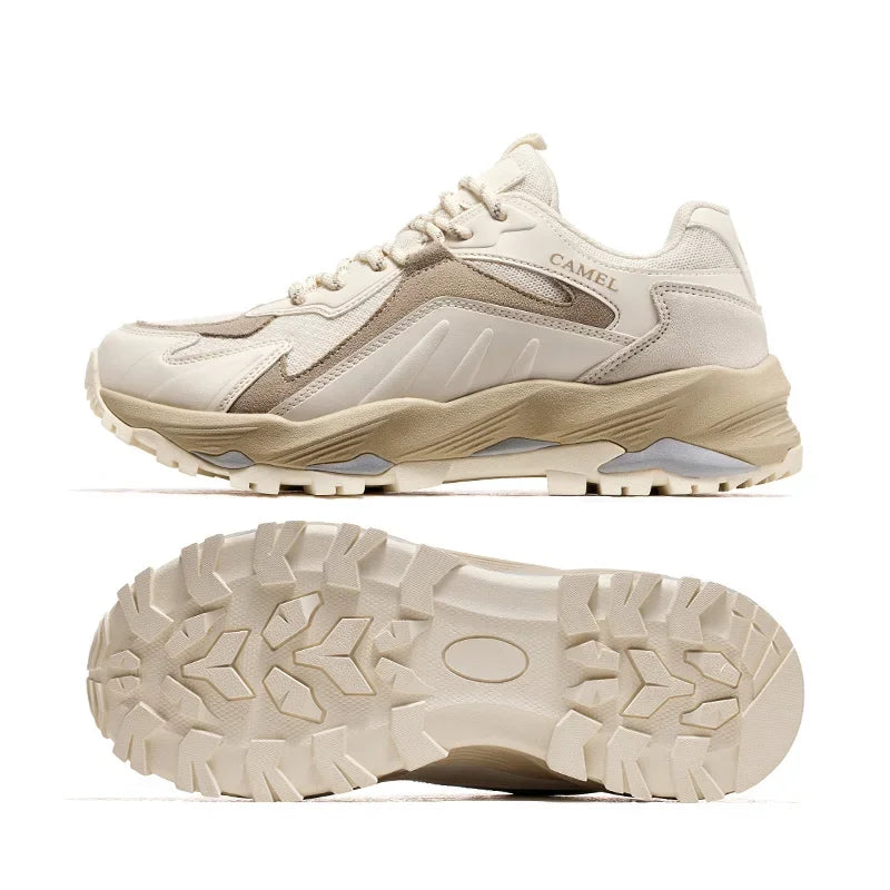 GOLDEN CAMEL Outdoor Hiking Shoes Women and Men Anti-slip Wear-resistant Breathable Sports Trekking Shoes for Men Autumn New