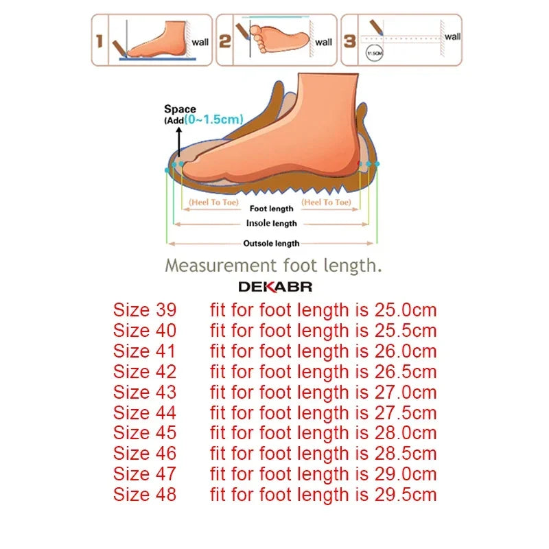 DEKABR Designer Comfortable Casual Men Shoes Summer Mesh Breathable Outdoor Driving Non-Slip Shoes Men Plus Size 39-48