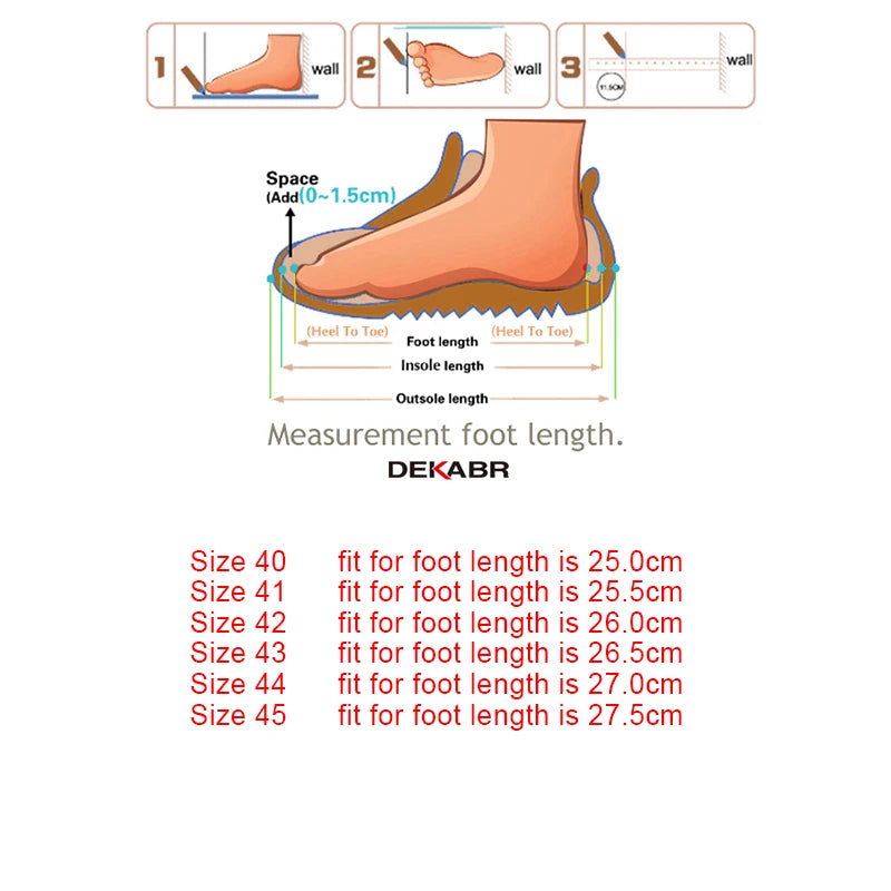 DEKABR Shoes Men Sandals Sandalias Hombre High Quality Comfortable Luxury Flip Flops Men Slippers Summer Sandalet New