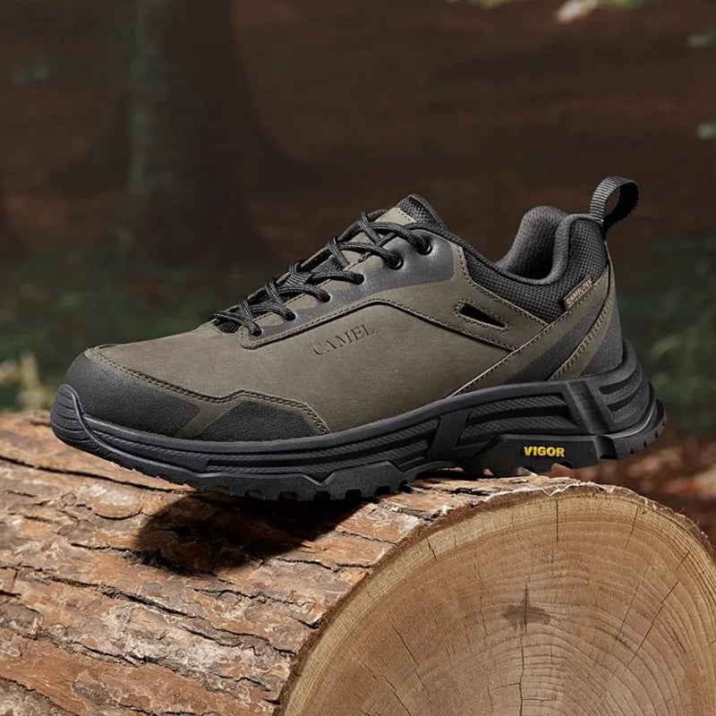 GOLDEN CAMEL Men's Shoes Hiking Shoes Waterproof Wear-Resistant Outdoor Sports Sneakers Trekking Shoes for Men 2023 Autumn New