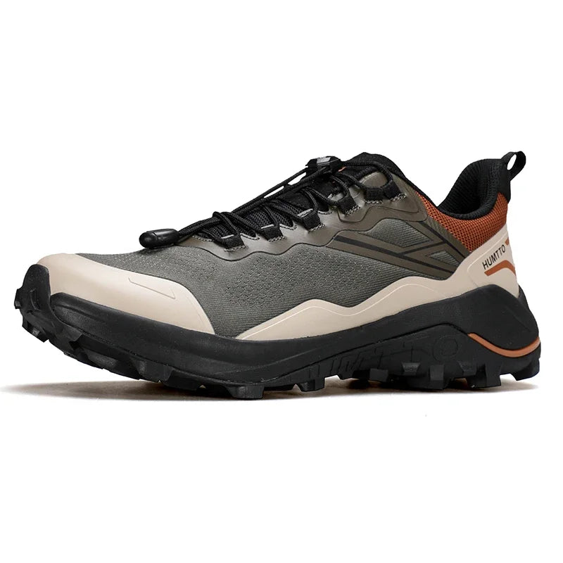 HUMTTO Chaussures d'escalade d'été pour hommes Chaussures de randonnée de haute qualité Baskets de marche pour hommes de créateur en plein air Bottes antidérapantes pour hommes