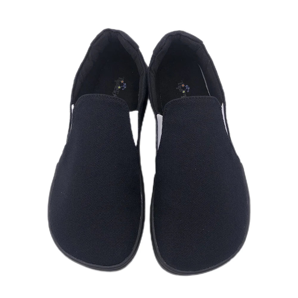 Tipsietoes 2025 Spring Barefoot Canvas For Women With New Flat Soft Zero Drop Sole Wider Toe Box Light Weight Minimalist