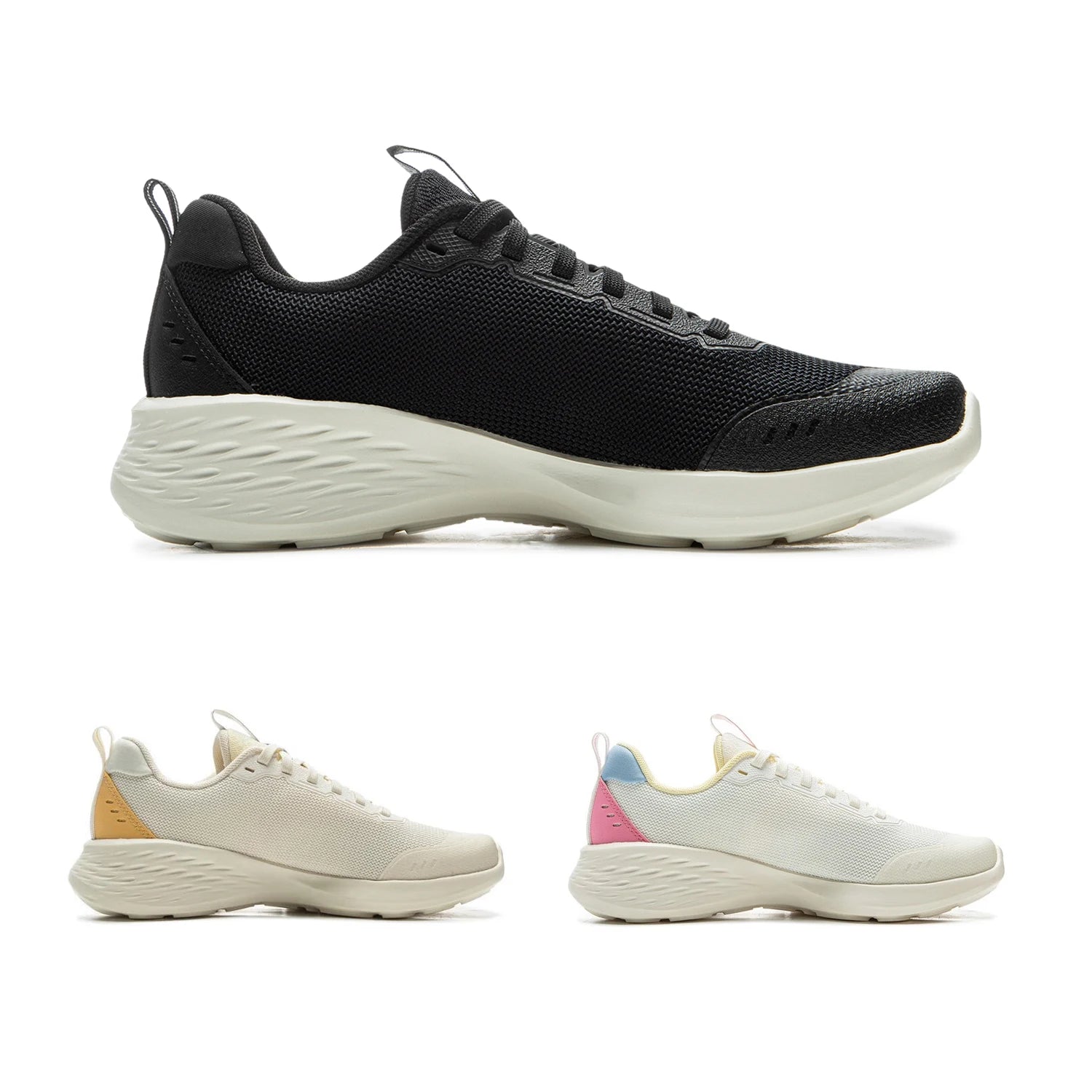 Li-Ning Women LIGHTCLOUD Running Jogger Shoes Breathable Comfortable LiNing Stylish Retro Sneakers ARSV038