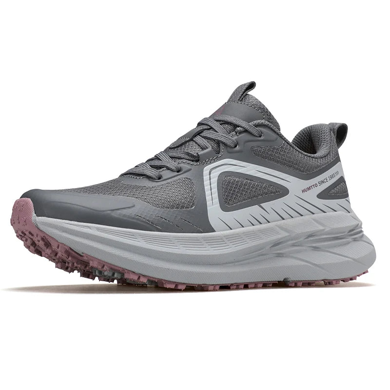 HUMTTO Marathon Baskets Femmes Été Chaussures Décontractées Femme Sport Chaussures de Course Légères Baskets Design Respirantes Tennis Baskets