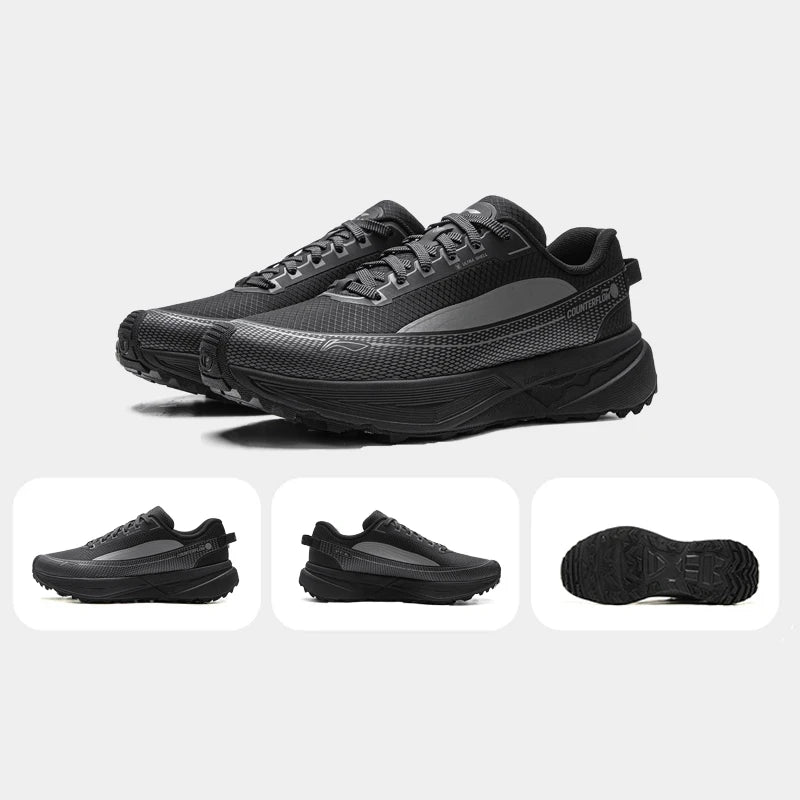 Li-Ning Unisex AXJ STRIDE Outdoor Hiking Shoes  LI-NING CLOUD LITE Cushion Rebound LiNing Breathable Anti-slip Sneakers AHTV041