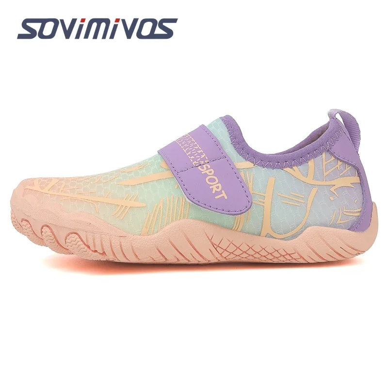 Summer Kids Shoes Children Sneakers Boys Breathable Hollow Mesh Casual Sneaker Flat School Running Sports Shoes for Girls Tennis