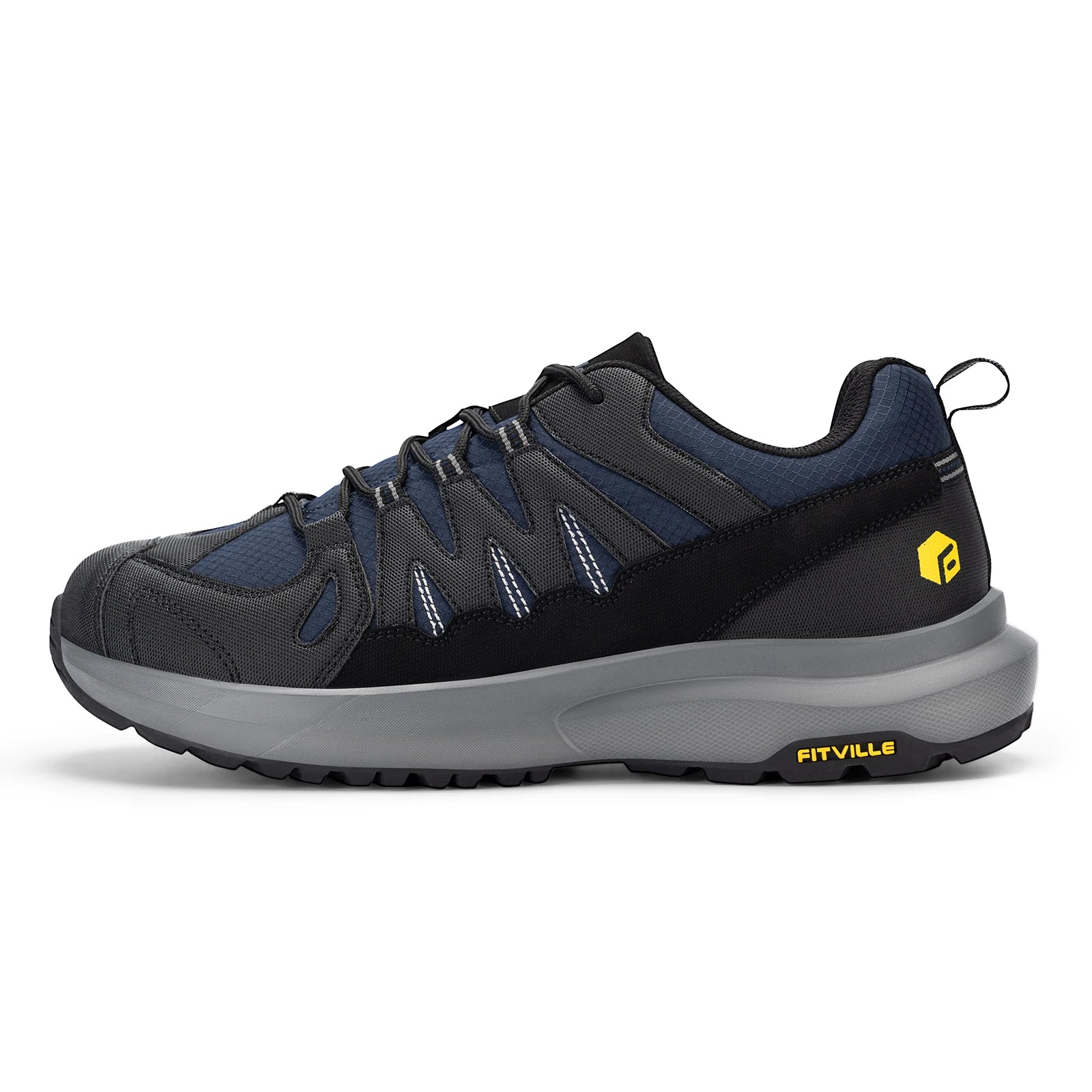 FitVille Women's Sneakers Wide Hiking and Outdoor Athletic and Trekking Trails Shoes with Arch Support and Wide Toe Box