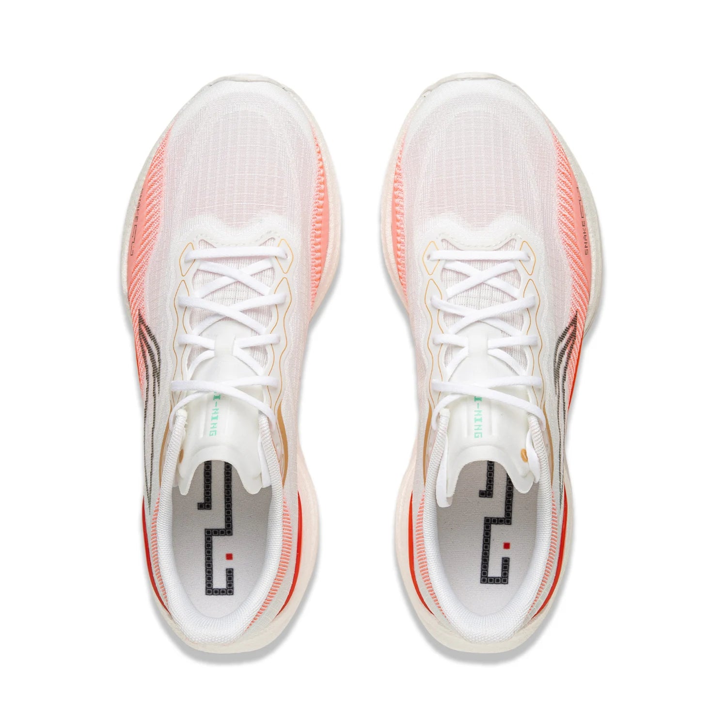 Li-Ning Women SUPER LIGHT 22 Light Running Shoes TEMPO BOUNSE Cushion BOOM FIBER LiNing Wearable Anti-Slip Sneakers ARBV002