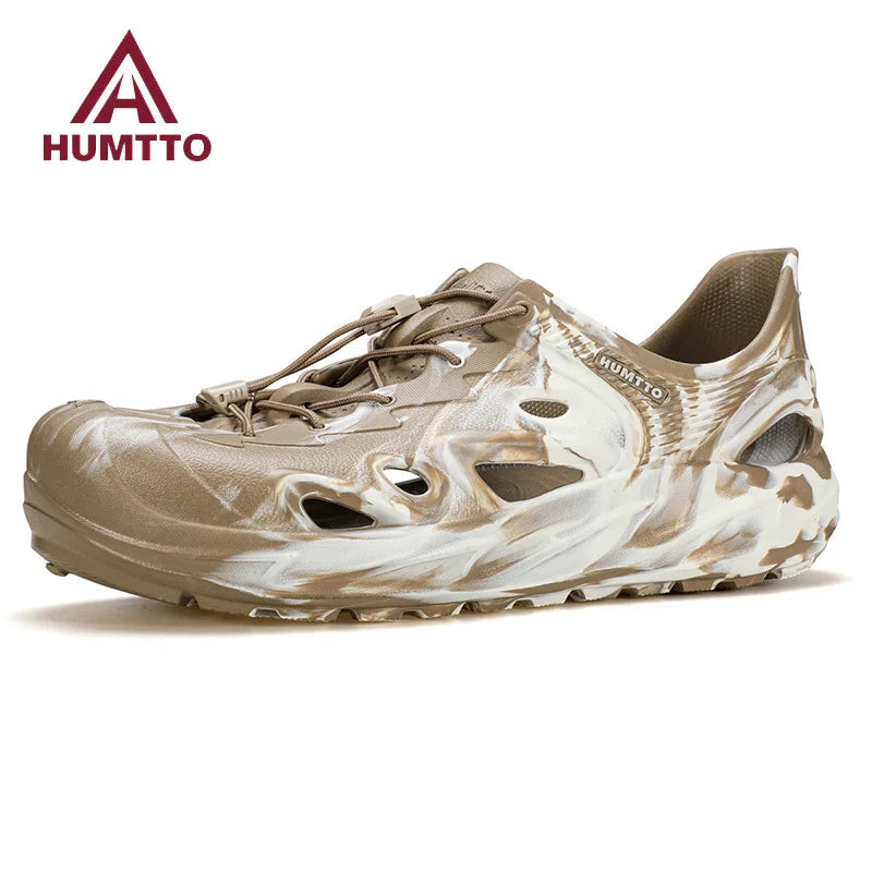 HUMTTO Chaussures de sport respirantes pour homme, sandales de randonnée à séchage rapide, pour l'été et la plage