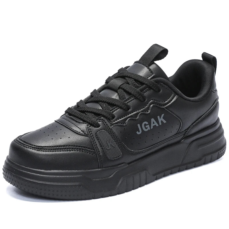 Plus Big Size 49 50 51 52 Flat Leather Sneakers Fashion Casual Shoes Men Sports Shoes Skateboarding Zapatillas Deportivas Hombre