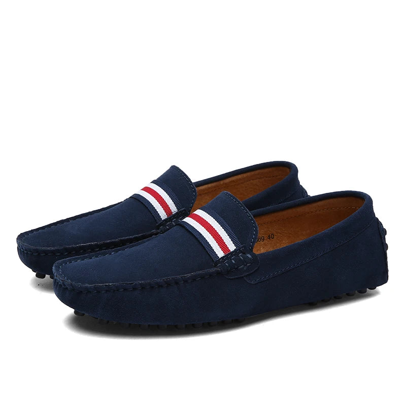 Plus Big Size 50 51 52 53 Mens Suede Leather Slip On Loafers Casual Shoes Driving Moccasins Mocasines Hombre Lofer Man Loafer