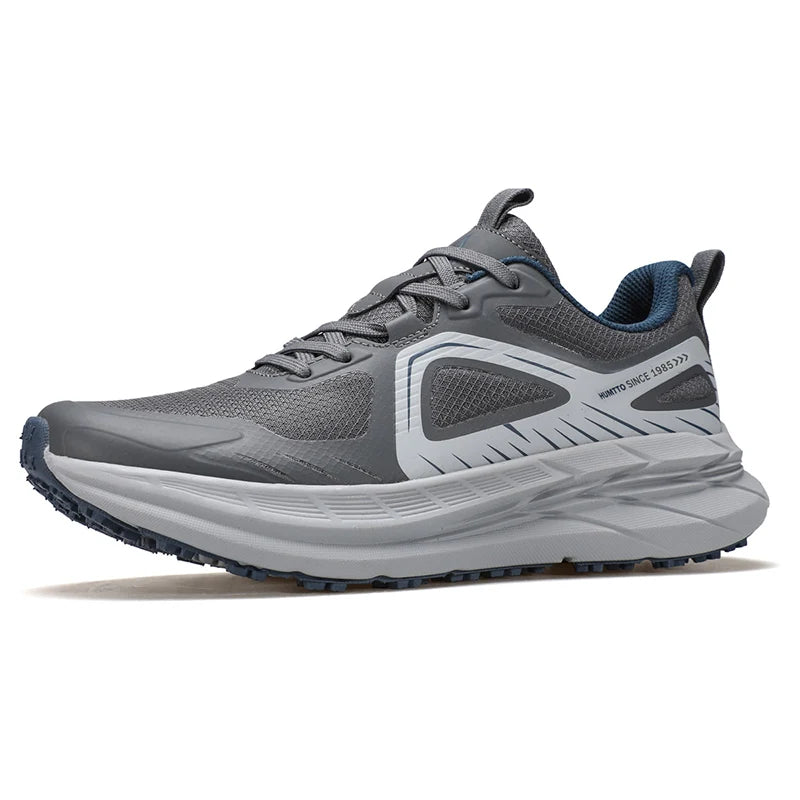 HUMTTO Cushioning Men's Sports Shoes Black Casual Sneakers Man Breathable Running Shoes for Men Luxury Designer Gym Trainers