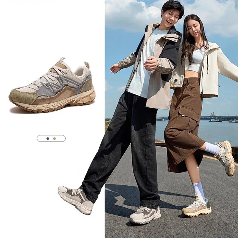 GOLDEN CAMEL Hiking Shoes Women and Men Sports Shoes Anti-slip Lightweight Professional Outdoor Climbing Shoes for Men Autumn