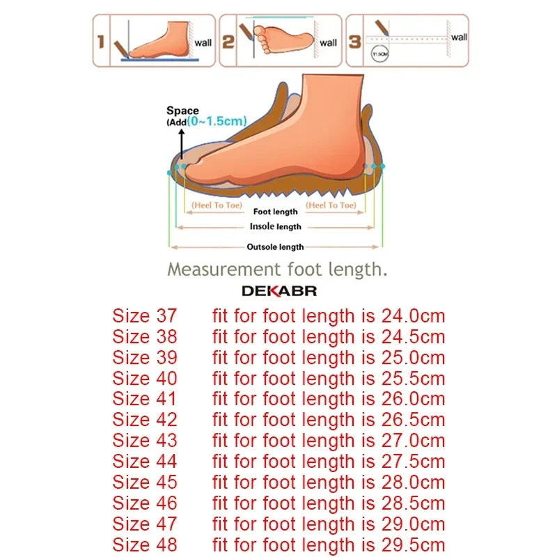 DEKABR Genuine Leather Men's Ankle Boots Luxury Comfortable Style Shoes Casual Personalized Handmade Thick Sole Boots Size 38-48