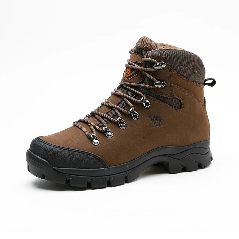 GOLDEN CAMEL Hiking Shoes Outdoor Male Sneakers Waterproof Tactical Trekking Shoes for Men Autumn New Climbing Camping Non-slip