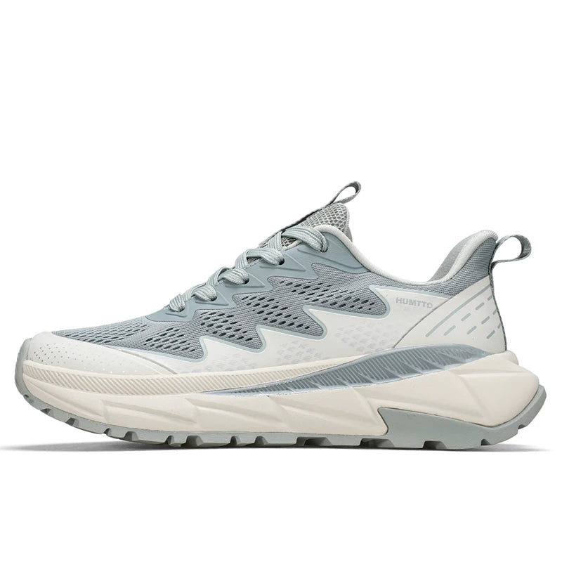 HUMTTO Marathon Baskets Femmes Été Chaussures Décontractées Femme Sport Chaussures de Course Légères Baskets Design Respirantes Tennis Baskets