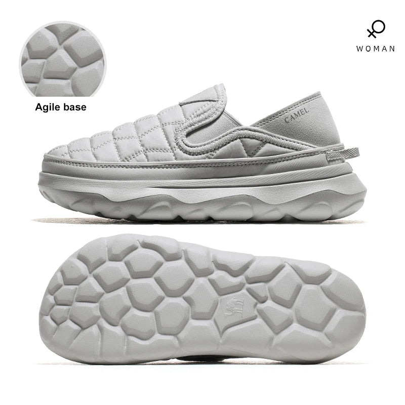 GOLDEN CAMEL Outdoor Hiking Shoes Waterproof Women Shoes Non-slip Lightweight Plus Velvet Casual Shoes for Men 2024 Winter New
