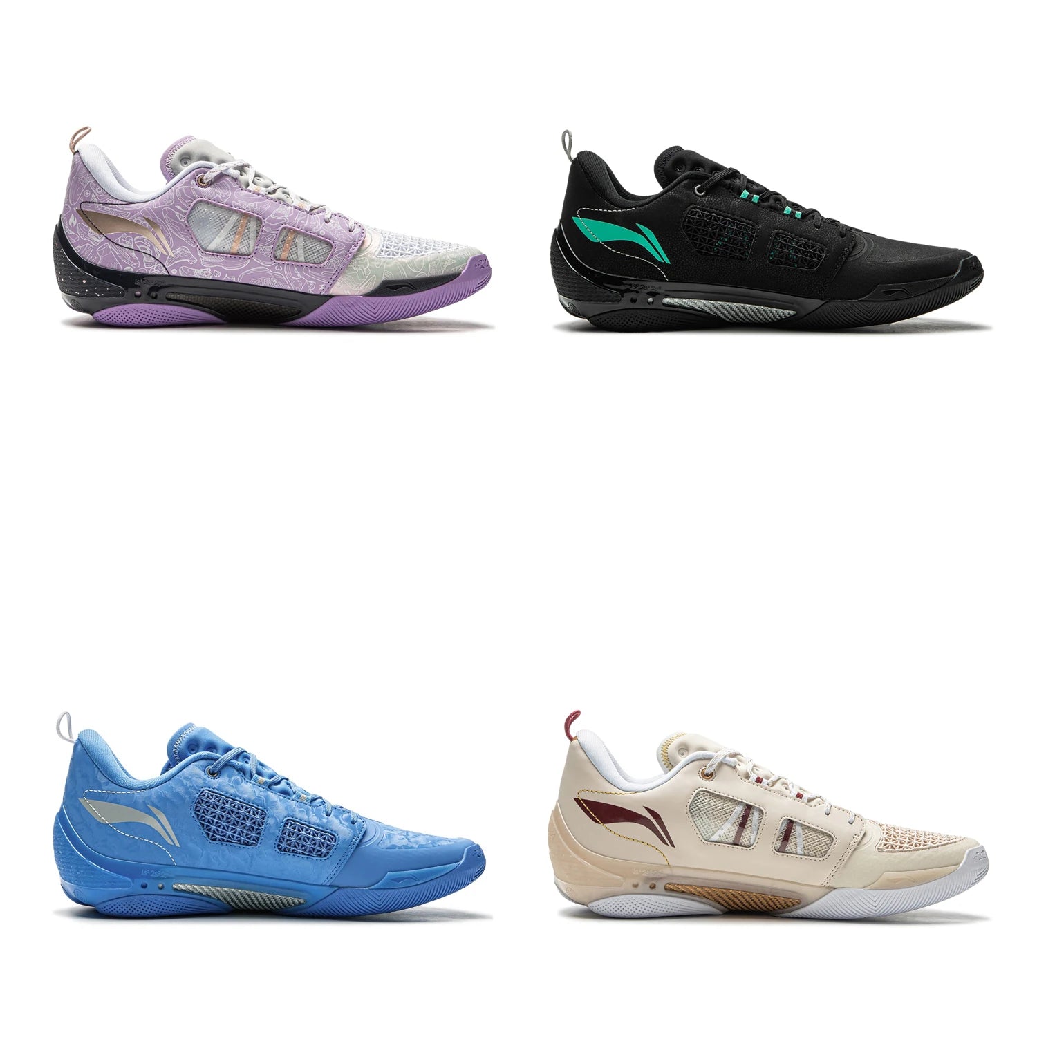 Li-Ning Men WADE 808 4 ULTRA Professional Basketball Shoes Wearable Cushion Bounce Comfortable Sneakers Sport Shoes ABAU065