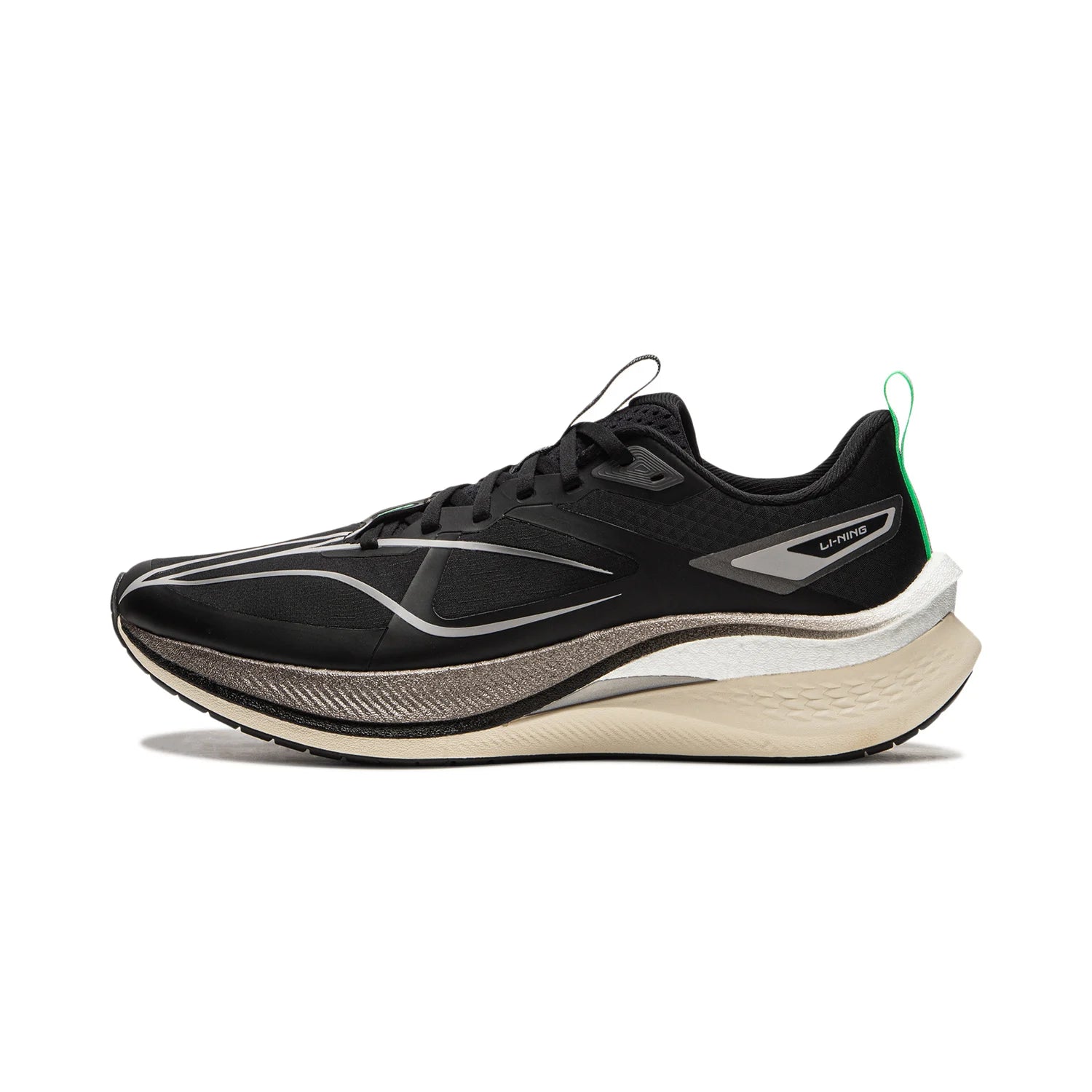 Li-Ning Men RED HARE 7 PRO Racing Running Shoes BOOM Cushion Stable Sport Shoes Breathable Wearable Light Sneakers ARPU007
