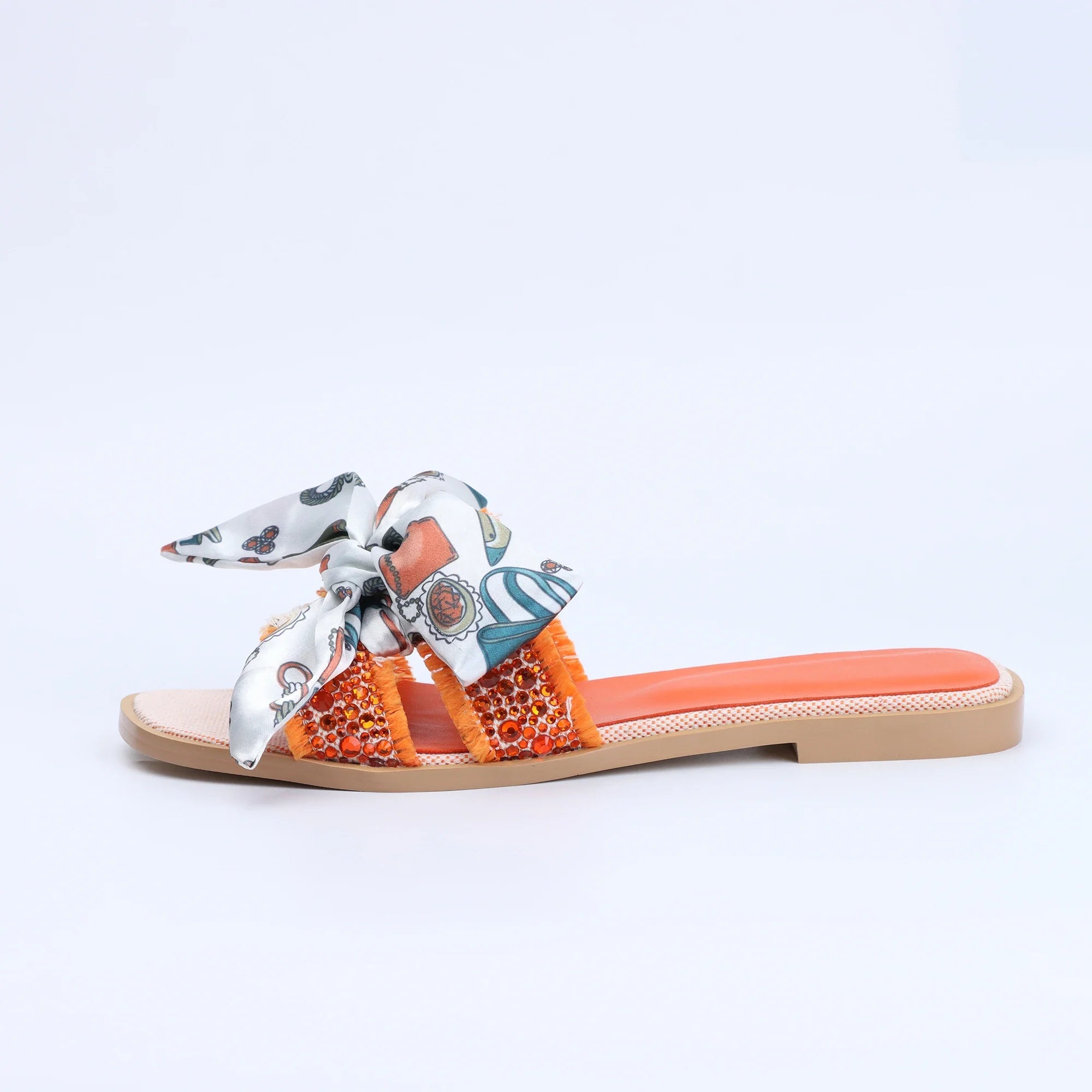 Womens Flat Sandals,Anti slip fashion sandals,Flat Slide Sandals for women,Comfy Style,women's gift, for vacation, sightseeing