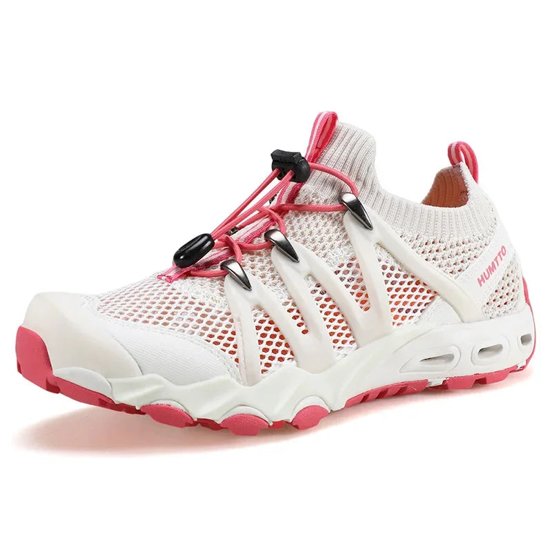 HUMTTO Women's Hiking Shoes Lightweight Outdoor Walking Summer Sneakers for Women 2025 Mountain Trekking Casual Water Shoe Woman
