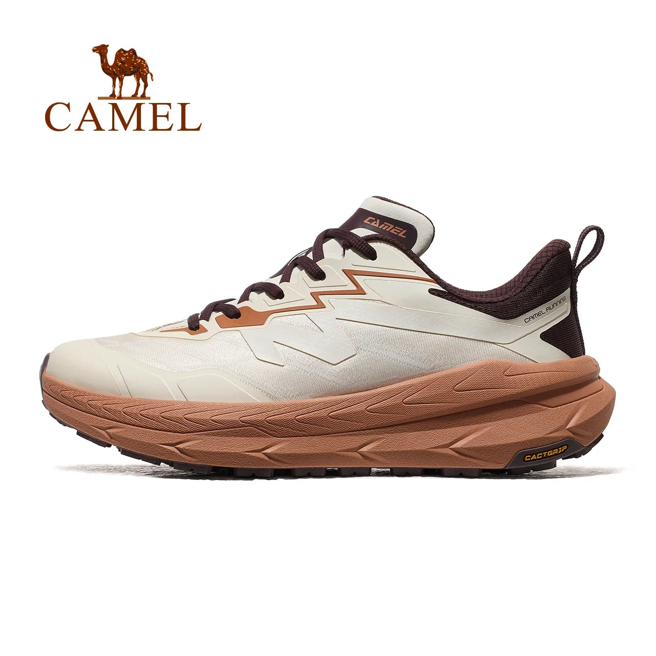 GOLDEN CAMEL Men's Sports Shoes Waterproof Male Sneakers Thick Sole Shock Absorption Non-slip Running Shoes for Men Footwear