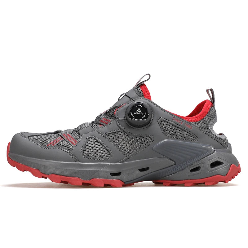 HUMTTO Water Shoes Women Outdoor Breathable Mesh Hiking Sneakers Summer Trail Running Shoes for Camping Women's Walking Sneaker