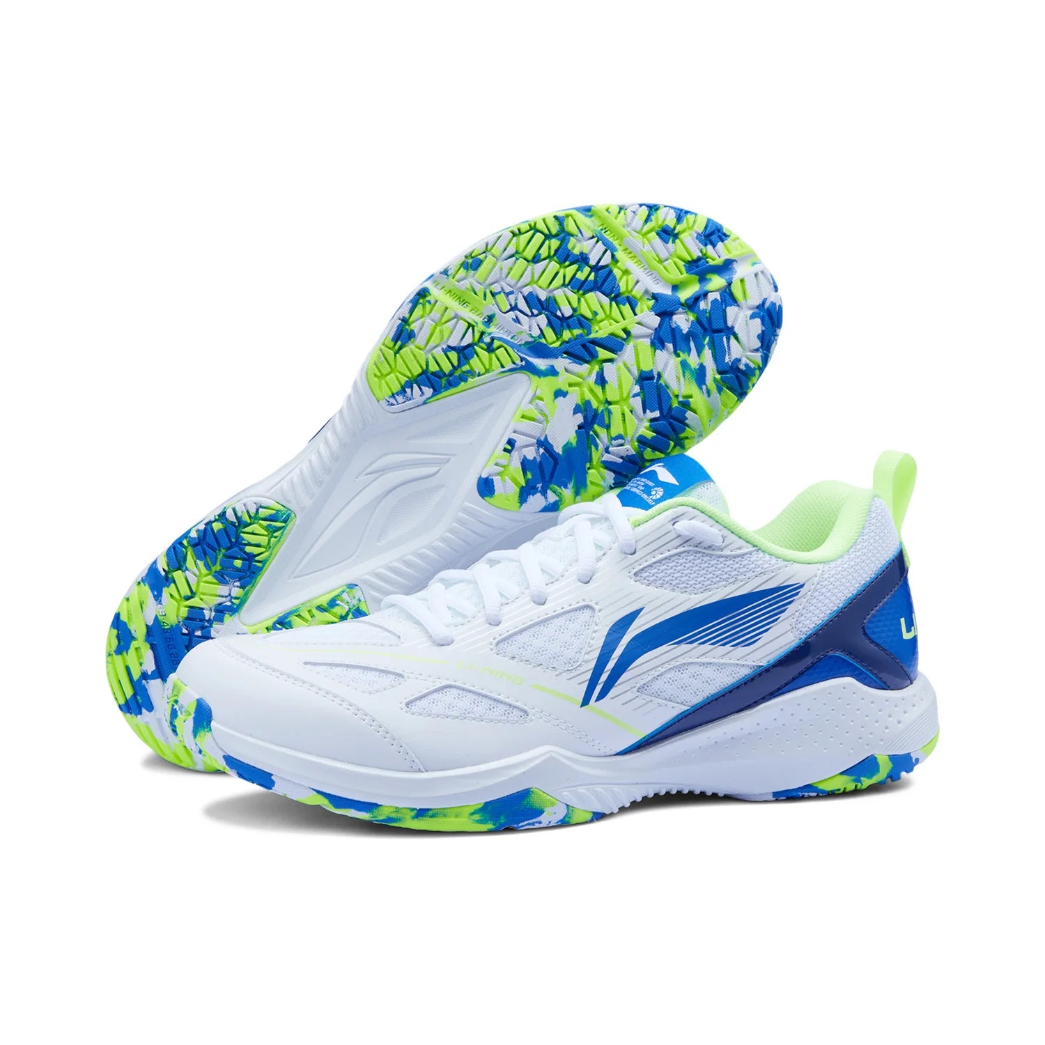 Li-Ning Unisex JF LITE Badminton Shoes NON-MARKING Breathable Comfortable LiNing Men Women Daily Training Shoes AYTU025