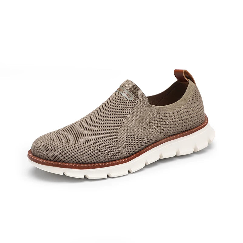 Men Slip On Mesh Shoes Casual Summer Breathable Men's Slip-ons Loafers Sneakers Plus Big Size 49 50 51 52 53 54 Dropshipping