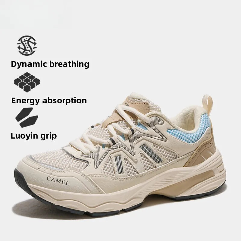 GOLDEN CAMEL Outdoor Hiking Shoes Men and Women Walking Non-slip Climbing Sports Casual Shoes for Men Trekking Breathable