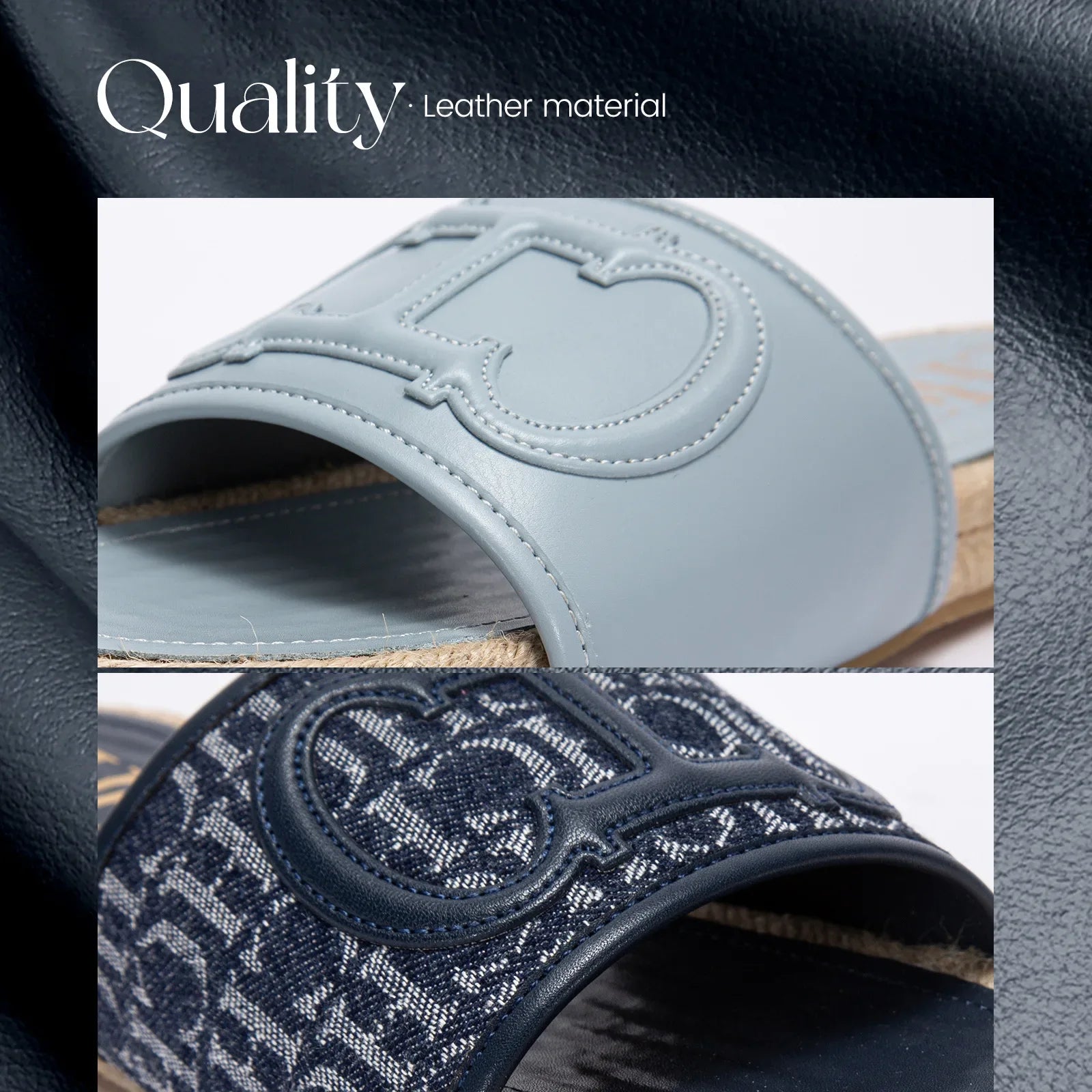 Women's Home Slippers with Multiple Colors and Multifunctional Slippers Fashionable Light Luxury Design Solid Color New
