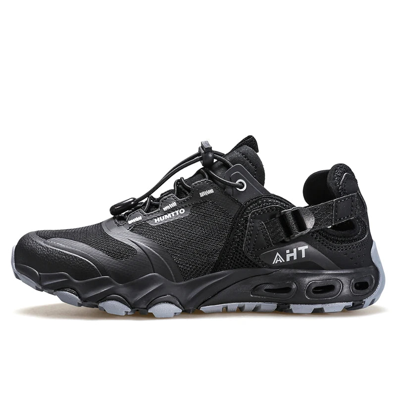 HUMTTO Summer Hiking Shoes Breathable Trekking Shoes Womens Outdoor Water Sneakers for Women Quick Drying Beach Barefoot Sandals