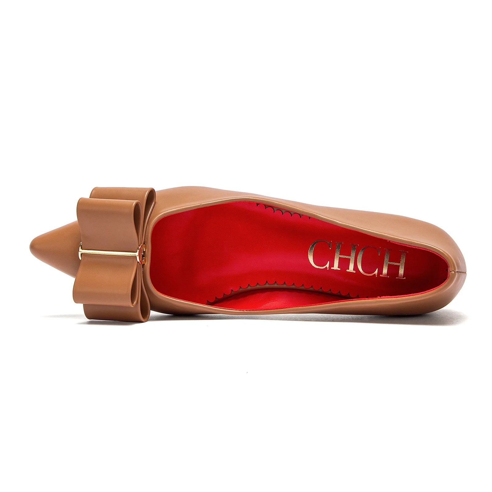 Women's Shoes PU Casual Flat Leather Shoes 2025 Luxury Brand New Listing Black Pointed Toe Lazy Shoes Bowknot