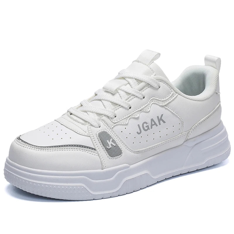 Plus Big Size 49 50 51 52 Flat Leather Sneakers Fashion Casual Shoes Men Sports Shoes Skateboarding Zapatillas Deportivas Hombre