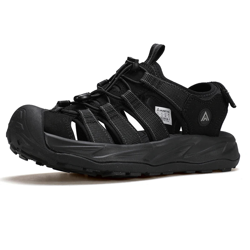 HUMTTO Sandales d'été antidérapantes pour hommes, chaussures de randonnée respirantes pour hommes, chaussures de plage à séchage rapide pour hommes
