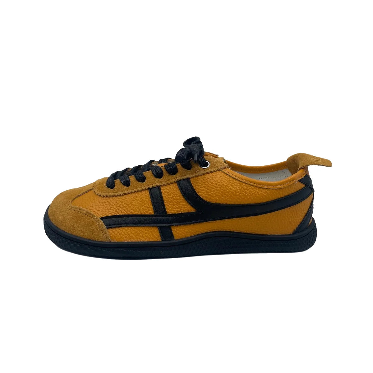Tipsietoes Sprinng Autumn Genuine Leather Barefoot Sneaker Women Flat Soft Thin Out Sole Zero Drop Wider Toe Box Light Weight
