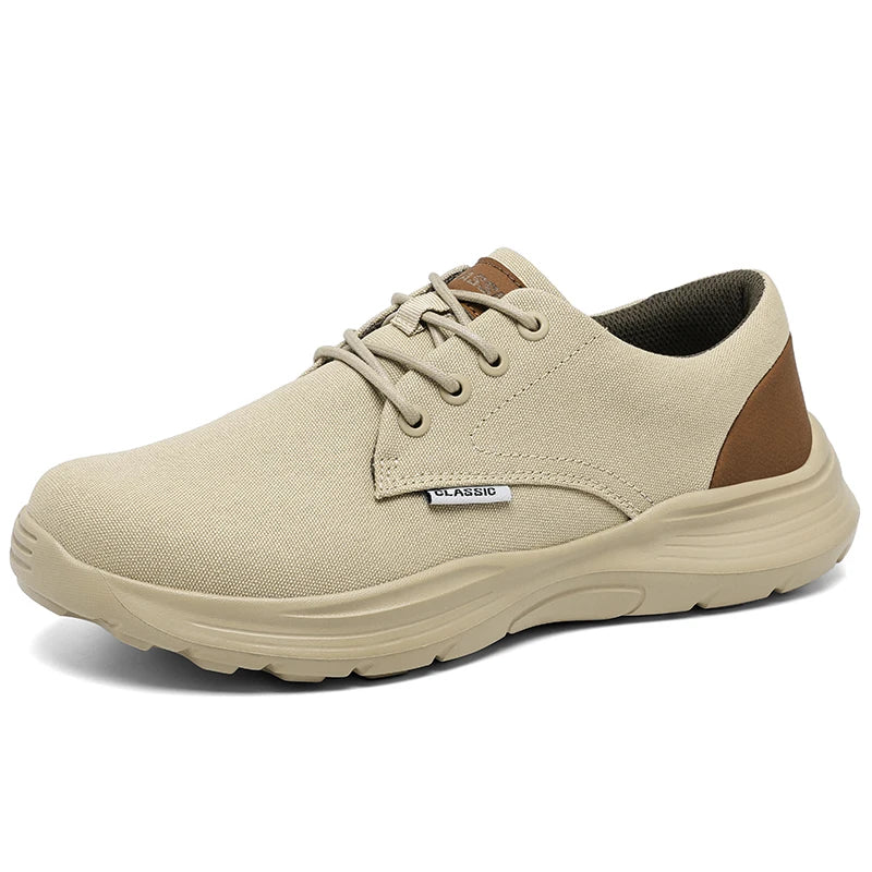 Men's Casual Shoes Canvas Breathable Loafers lightweight Platform Comfortable Outdoor Walking Shoes Classic Men Shoes Sneakers