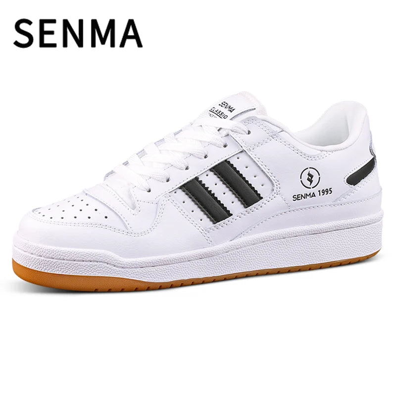 Chaussures SENMA pour hommes et femmes, légères et confortables, idéales pour le skateboard, le sport, la marche, le jogging et le tennis.