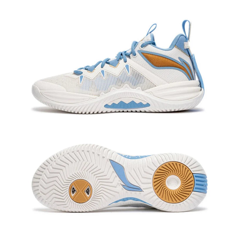 Li-Ning Men BADFIVE STORM 2025 Outdoor Basketball Shoes BOOM Cushioning TUFF OS Wearable LiNing Sports Sneakers ABFV017