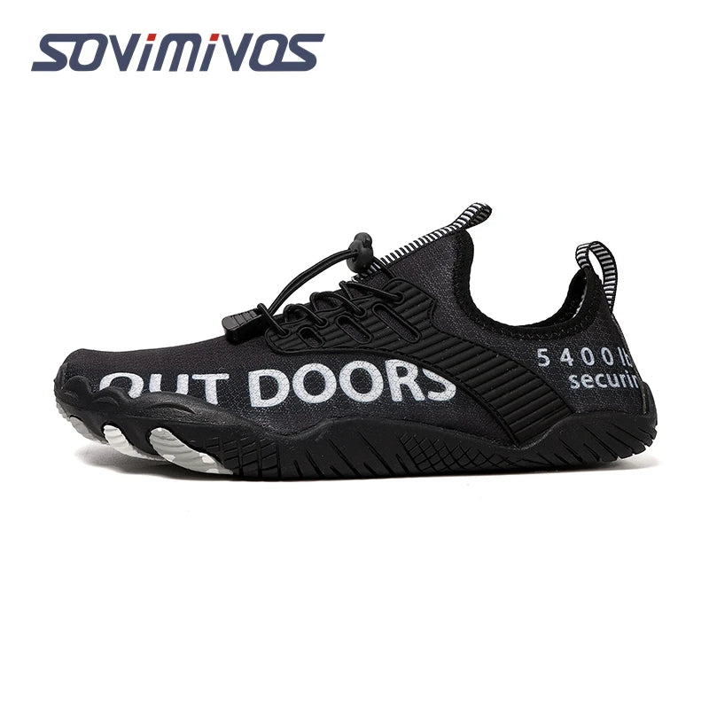 Barefoot Shoes Men Minimalist Cross Training Shoes with Wide Toe Box Athletic Zero Drop Trail Walking Hiking Running Sneakers