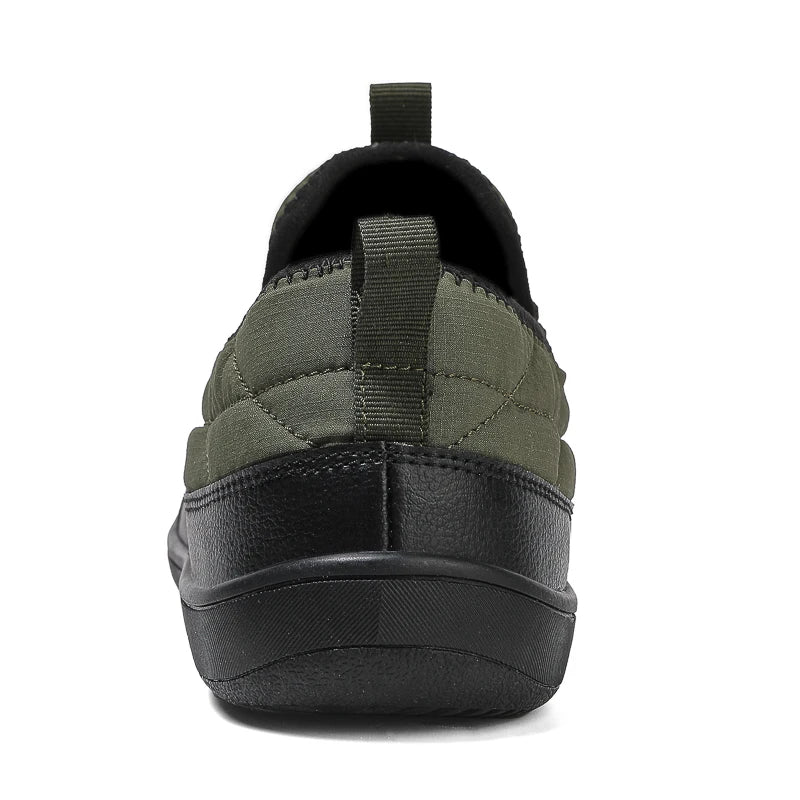 Plus Big Size 50 51 52 53 Winter Keep Warm Wide Toe Barefoot Shoes Minimalist Mens Non-leather Casual Wide Box Shoes Anti-skid