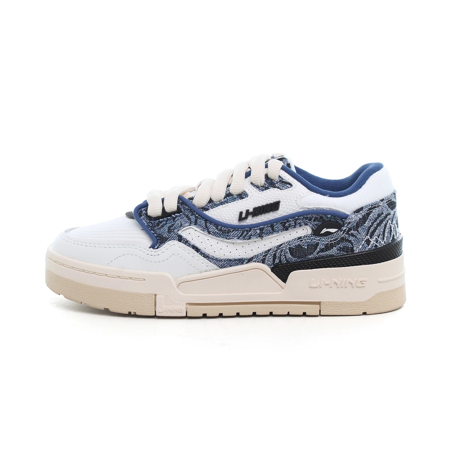Li-Ning Women 001 BTC Classic Lifestyle Shoes DUAL CUSHION Comfortable LiNing Retro Soft Sport Shoes Leisure Sneakers AGCU036