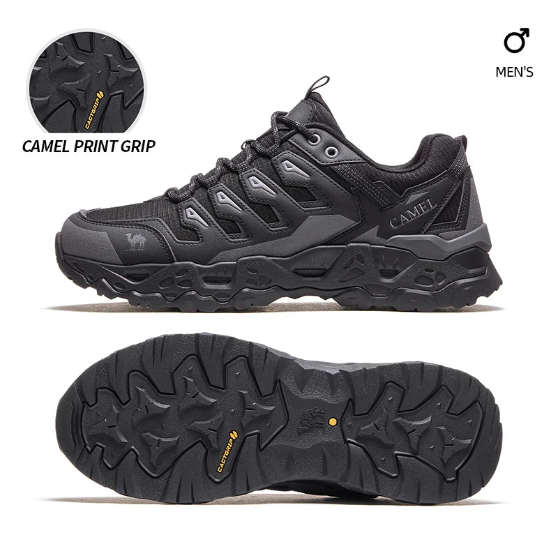 GOLDEN CAMEL Men's Hiking Shoes Professional Mountaineering Trekking Sports Shoes for Men Non-slip Wear-resistant