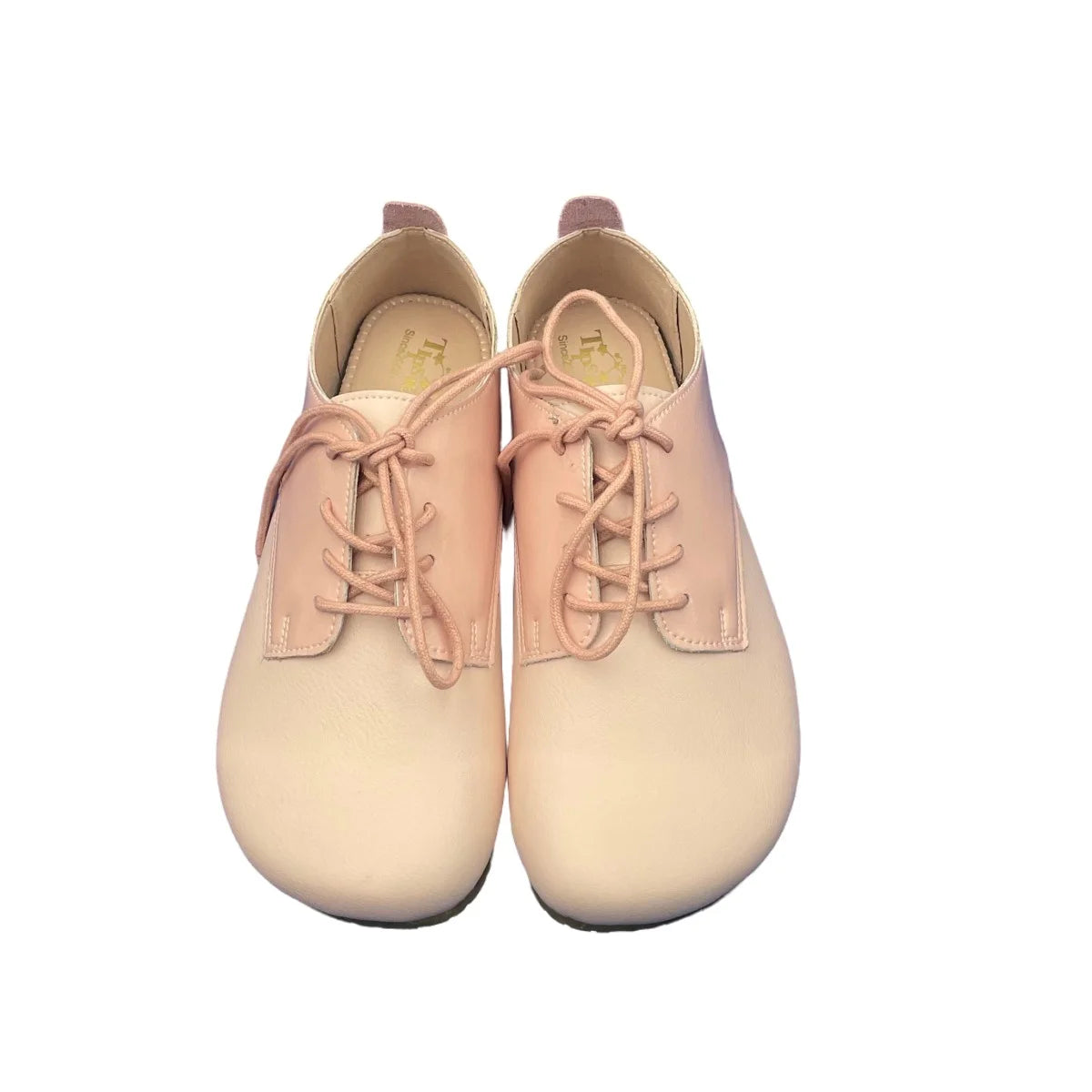 Tipsietoes 2025 Sprinng Autumn Barefoot Genuine Leather Women Sneaker With Zero Drop Flat Soft Sole Wider Toe Box Light Weight